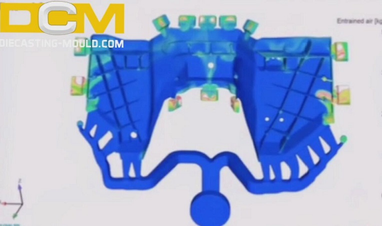 Porosity in Aluminum Alloy Die Castings and New Development of Die Casting Technology | Diecasting-mould