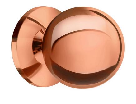 Polished copper parts