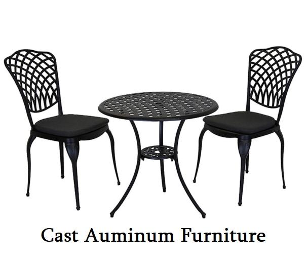 Why Cast Auminum Furniture is Popular - Compare Cast Aluminum to Other Materials