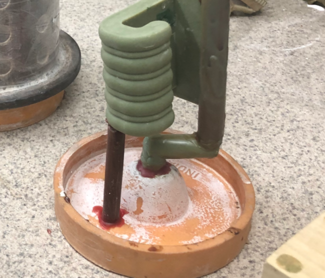 Method of Making an Investment From A Lost Wax Mold - Wax Mold Process