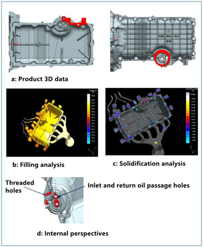 Process Design Solution To Internal Defects Of Die Cast Aluminum Alloy Oil Pans | Diecasting-Mould